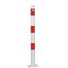 Tubo d'acciaio per pali della barriera - Ø 60 x 2,5 mm fissato per il fissaggio a tassello