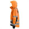 Didelio matomumo neperšlampama 37,5 apšiltinta 3 klasės oranžinė darbo striukė | Bild 3
