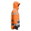 AllroundWork, ūdensnecaurlaidīga augstas redzamības softshell jaka, 3. klase, oranžā krāsā | Bild 4