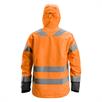AllroundWork, ūdensnecaurlaidīga augstas redzamības softshell jaka, 3. klase, oranžā krāsā | Bild 2