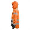 AllroundWork, ūdensnecaurlaidīga augstas redzamības softshell jaka, 3. klase, oranžā krāsā | Bild 3