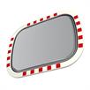 Nerūsējošā tērauda pamata satiksmes spogulis - standarta 700 x 900 mm, ovāls | Bild 2