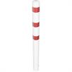 Tērauda cauruļveida bollards - Ø 152 x 3,2 mm fiksēts, iebetonēšanai karsti cinkots / ar baltu pārklājumu | Bild 2