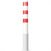 Tērauda cauruļveida bollards - Ø 152 x 3,2 mm, noņemams, bez slēdzenes, karsti cinkots / ar baltu pārklājumu | Bild 3