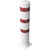 Tērauda cauruļveida bollards - Ø 273 x 5 mm dībelim karsti cinkots / ar baltu pārklājumu | Bild 4