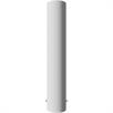 Tērauda cauruļveida bollards - Ø 273 x 5 mm fiksēts, iebetonēšanai karsti cinkots / ar baltu pārklājumu | Bild 3