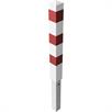 Barrier post stalen buis 100 x 100 x 3 mm verwijderbaar, met driehoekig slot | Bild 4