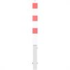 Barrier post stalen buis 100 x 100 x 3 mm verwijderbaar, met driehoekig slot | Bild 3