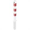 Barrier post stalen buis 70 x 70 mm opvouwbaar en verwijderbaar | Bild 2