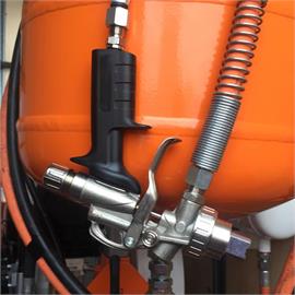 Handbediende Airspray Gun CMC Model 5 met slangen