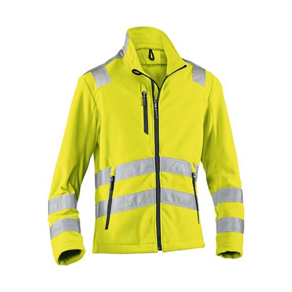 High-vis fleece jack PSA 2 - waarschuwing geel