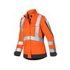 REFLECTIQ High-Vis damesjack ARC2 PSA 3 - waarschuwing oranje/antraciet