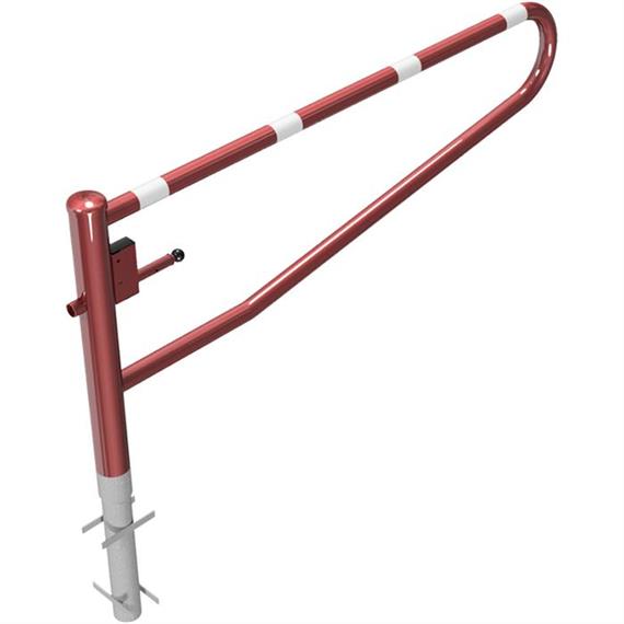 Slagboom met draaiend hek