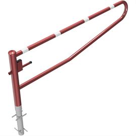 Slagboom met draaiend hek