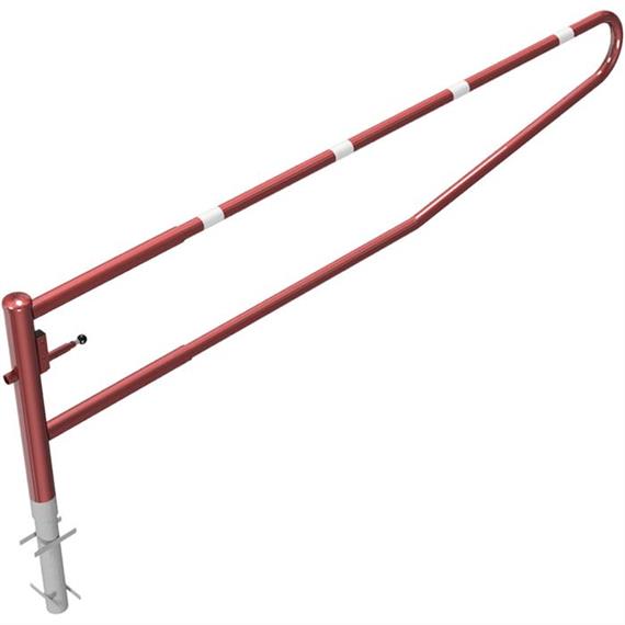 Slagboom met draaiend hek