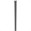 Stalen buis voor vangrail - Ø 76 x 2,6 mm vast, voor plaatsing in beton thermisch verzinkt / wit gecoat | Bild 2