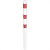 Stalen buis voor vangrail - Ø 76 x 2,6 mm vast, voor plaatsing in beton thermisch verzinkt / wit gecoat | Bild 2