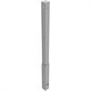 Barrierestolpe stålrør 70 x 70 mm avtakbar, med profilsylinderlås | Bild 4