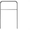 Buet flatt stålbrakett for lehus, 80 x 12 mm | Bild 2