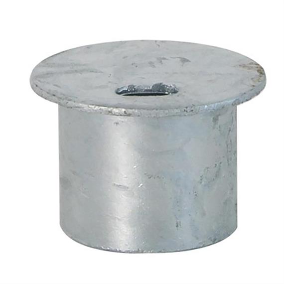 Dekkhette for post varmgalvanisert