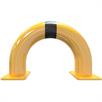 Kollisjonsbeskyttelsesstang stålrør - Ø 76 mm gul / svart | Bild 2
