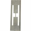 Metallsjablonger for 40 cm høye metallbokstaver - Bokstav H - 40 cm