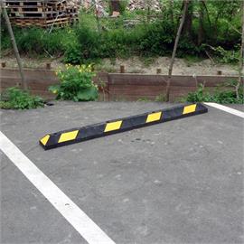 Park-It svart 180 cm - gul stripete