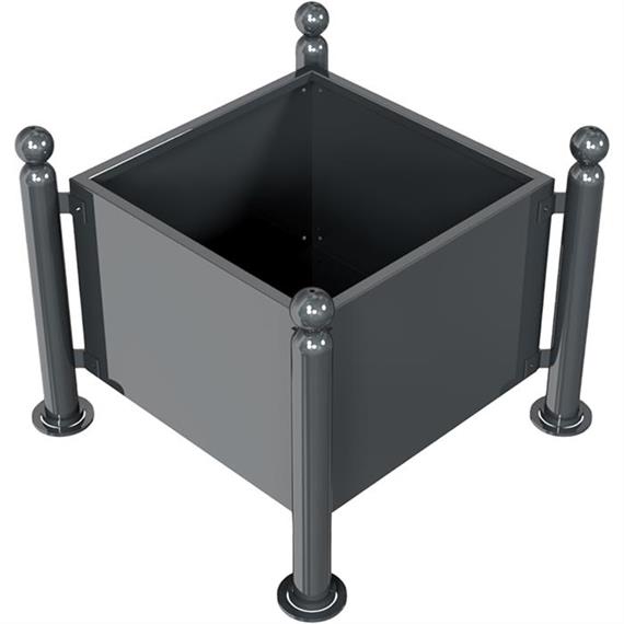 Planterør runde rør - Ø 76 mm vertikalt