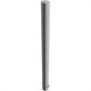 Rørformet stålpullert - Ø 152 x 3,2 mm fast, for nedstøping i betong varmgalvanisert / hvitlakkert | Bild 4