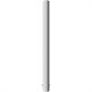 Rørformet stålpullert - Ø 152 x 3,2 mm fast, for nedstøping i betong varmgalvanisert / hvitlakkert | Bild 3