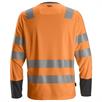 T-skjorte med lang erme og høy visningsgrad, oransje klasse 2 | Bild 4