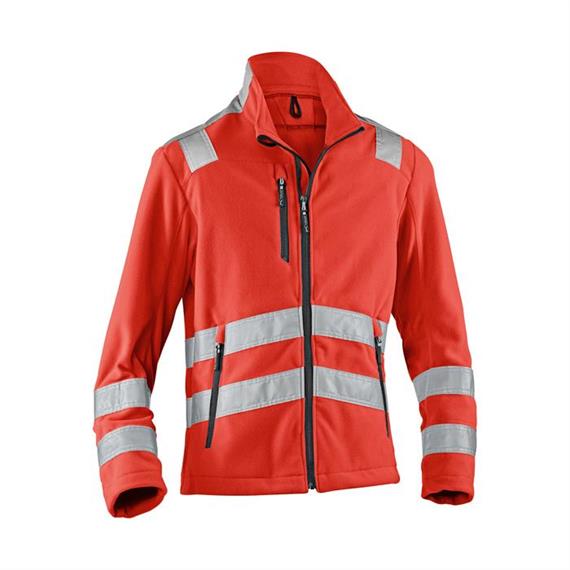 Bluza polarowa REFLECTIQ High-Vis PSA 2 - ostrzegawcza czerwona