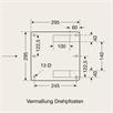COMPACT Systemschranke mit Gasdruckfeder | Bild 6