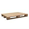 Europaleta płaska z drewna litego EPAL, 1200x800x144mm