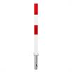 PARAT B Sperrpfosten, 70 x 70 / 1330 mm, rot-weiß | Bild 2