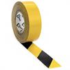Taśma do znakowania podłóg LongLife kreskowana czarno-żółta 75 mm, 25 metrów | Bild 2