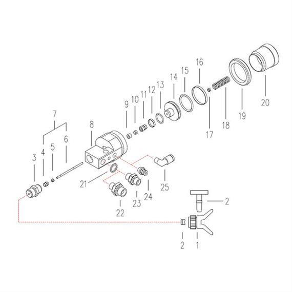 Anel para lubrificação LRC 121