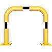 Barra de protecção contra colisões tubo de aço amovível - Ø 76 mm amarelo / preto | Bild 3