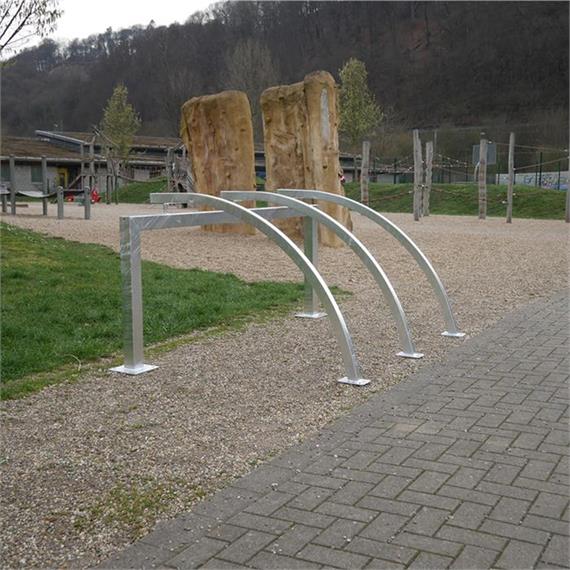 Bicicleta lean-to como um sistema em linha