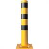 Bollard de tubo de aço elástico - Ø 152 x 3,2 mm para dowelling amarelo / preto | Bild 3