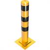 Bollard de tubo de aço elástico - Ø 152 x 3,2 mm para dowelling amarelo / preto | Bild 2