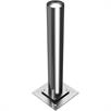 Bollard de tubo de aço elástico - Ø 152 x 3,2 mm para dowelling amarelo / preto | Bild 2