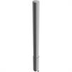 Bollard tubular de aço - Ø 152 x 3,2 mm amovível, sem fechadura galvanizado a quente / com revestimento branco | Bild 4