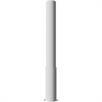 Bollard tubular de aço - Ø 152 x 3,2 mm amovível, sem fechadura galvanizado a quente / com revestimento branco | Bild 3