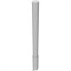 Bollard tubular de aço - Ø 152 x 3,2 mm amovível, sem fechadura galvanizado a quente / com revestimento branco | Bild 2