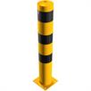 Bollard tubular de aço - Ø 152 x 3,2 mm para fixação com bucha amarela / preta | Bild 4