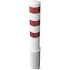 Bollard tubular de aço - Ø 193 x 3,6 mm amovível, sem fechadura galvanizado a quente / com revestimento branco | Bild 4