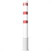 Bollard tubular de aço - Ø 193 x 3,6 mm amovível, sem fechadura galvanizado a quente / com revestimento branco | Bild 3