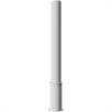 Bollard tubular de aço - Ø 193 x 3,6 mm amovível, sem fechadura galvanizado a quente / com revestimento branco | Bild 3