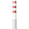 Bollard tubular de aço - Ø 193 x 3,6 mm amovível, sem fechadura galvanizado a quente / com revestimento branco | Bild 3